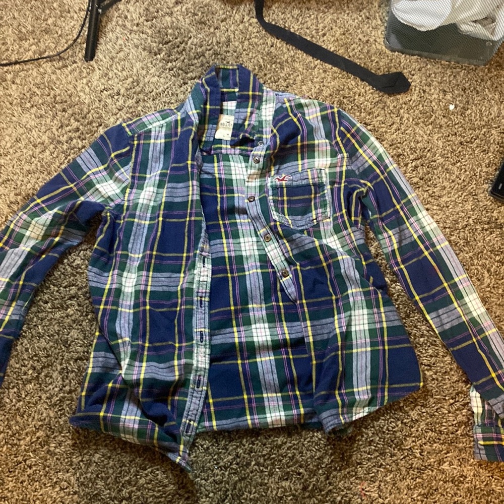 Hollister shirt button up brand new never worn